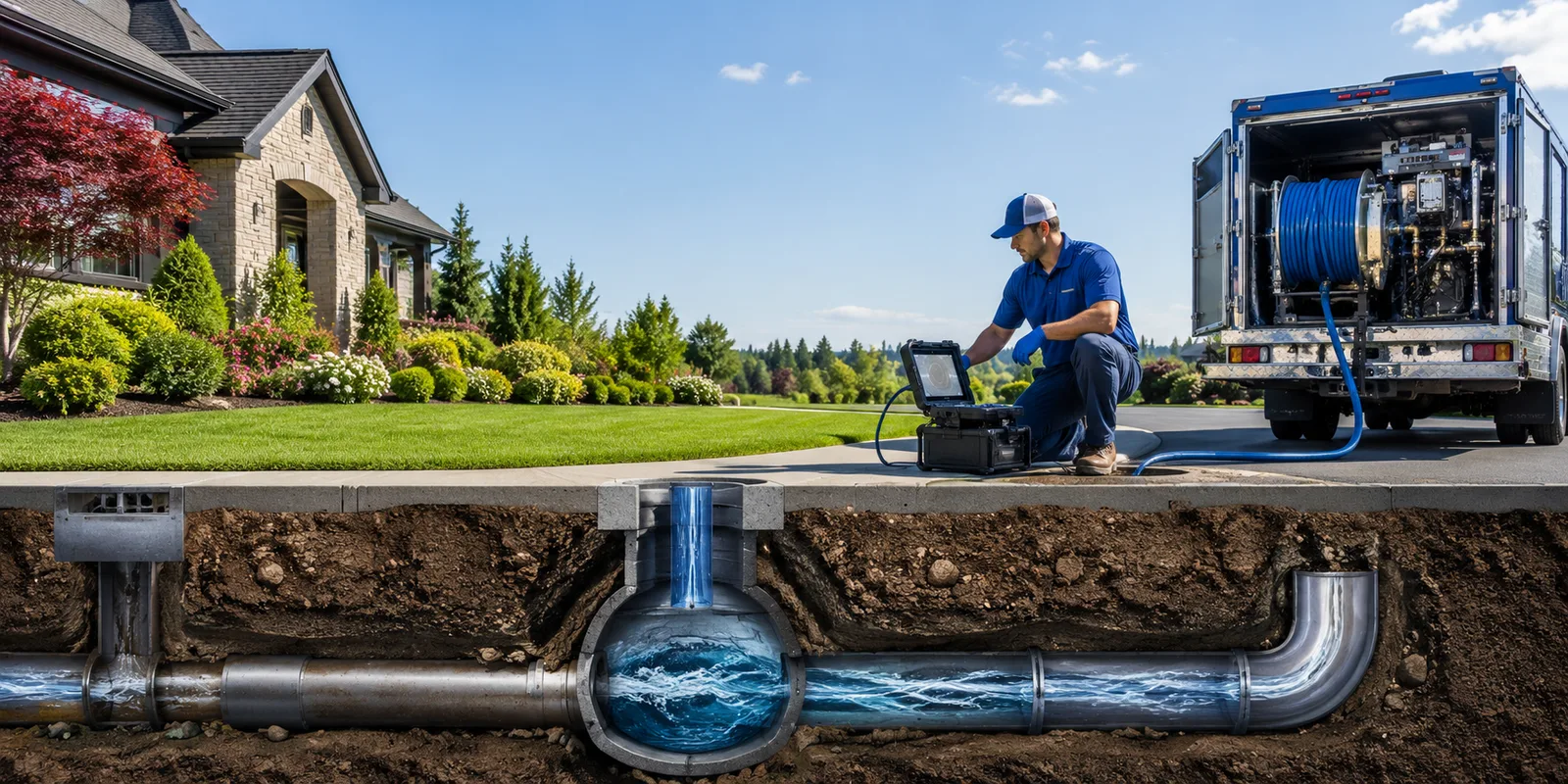 Drainage restoration information for North Newton, KS